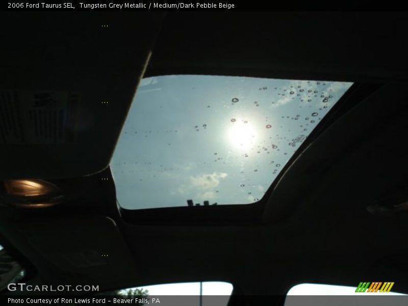 Tungsten Grey Metallic / Medium/Dark Pebble Beige 2006 Ford Taurus SEL