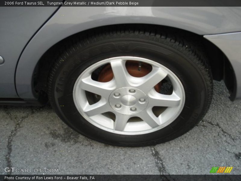 Tungsten Grey Metallic / Medium/Dark Pebble Beige 2006 Ford Taurus SEL