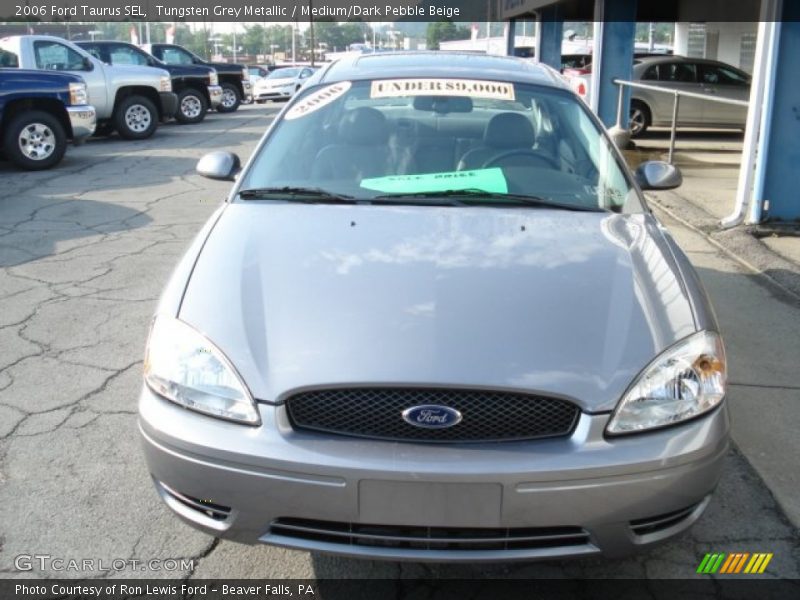 Tungsten Grey Metallic / Medium/Dark Pebble Beige 2006 Ford Taurus SEL