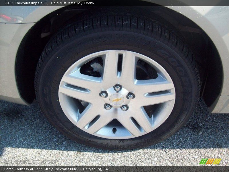 Gold Mist Metallic / Ebony 2012 Chevrolet Impala LT