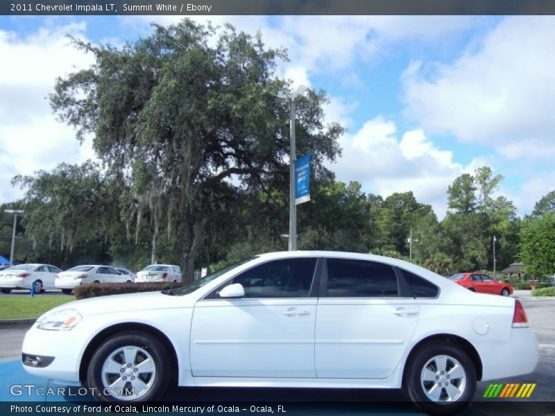 Summit White / Ebony 2011 Chevrolet Impala LT