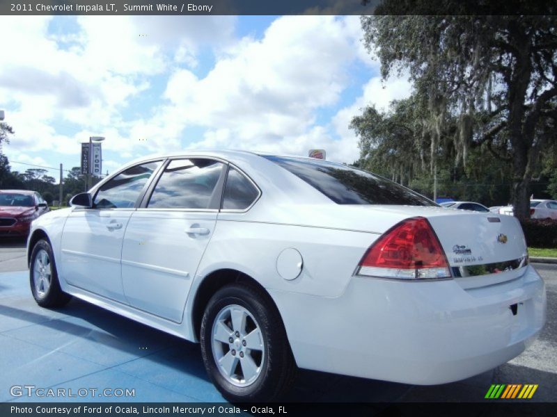 Summit White / Ebony 2011 Chevrolet Impala LT