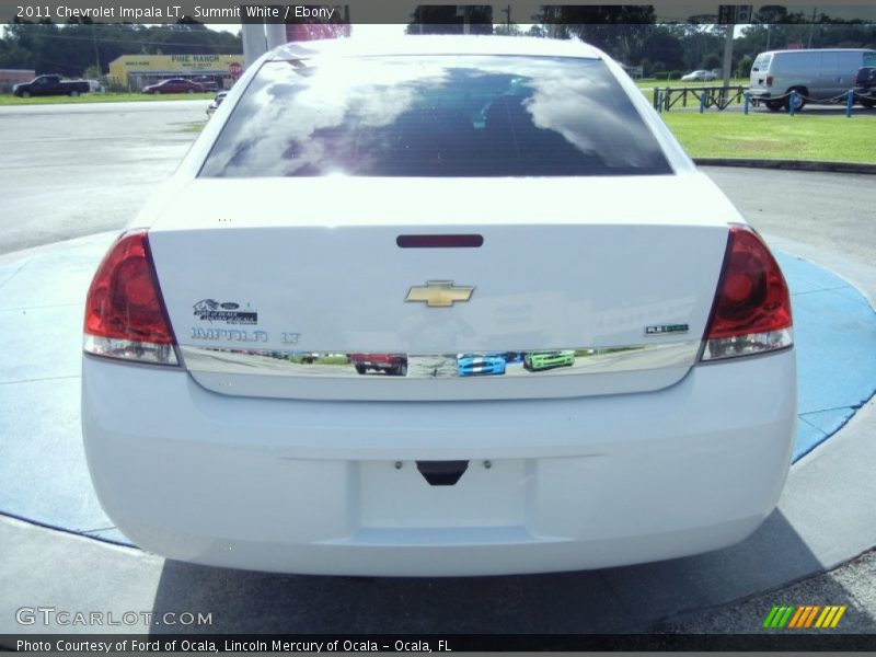 Summit White / Ebony 2011 Chevrolet Impala LT