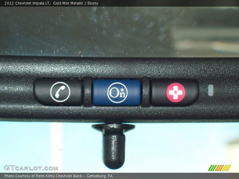 Gold Mist Metallic / Ebony 2012 Chevrolet Impala LT
