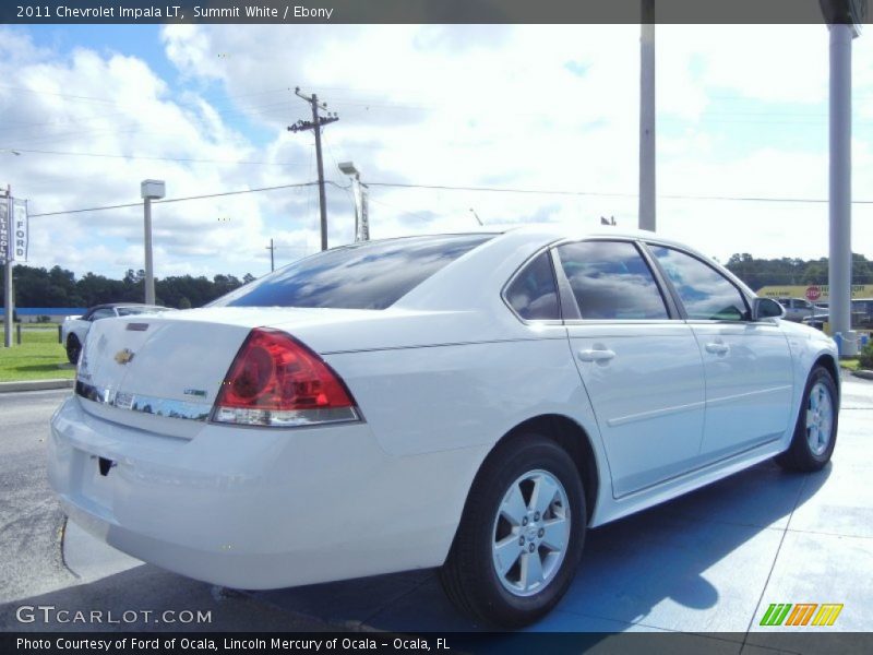 Summit White / Ebony 2011 Chevrolet Impala LT