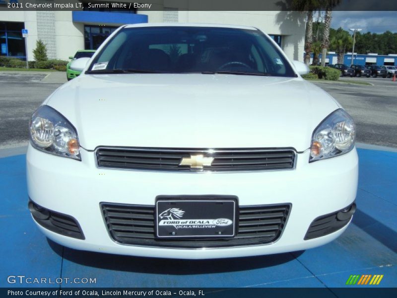 Summit White / Ebony 2011 Chevrolet Impala LT
