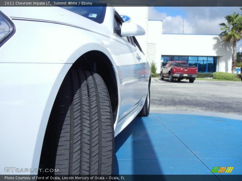 Summit White / Ebony 2011 Chevrolet Impala LT