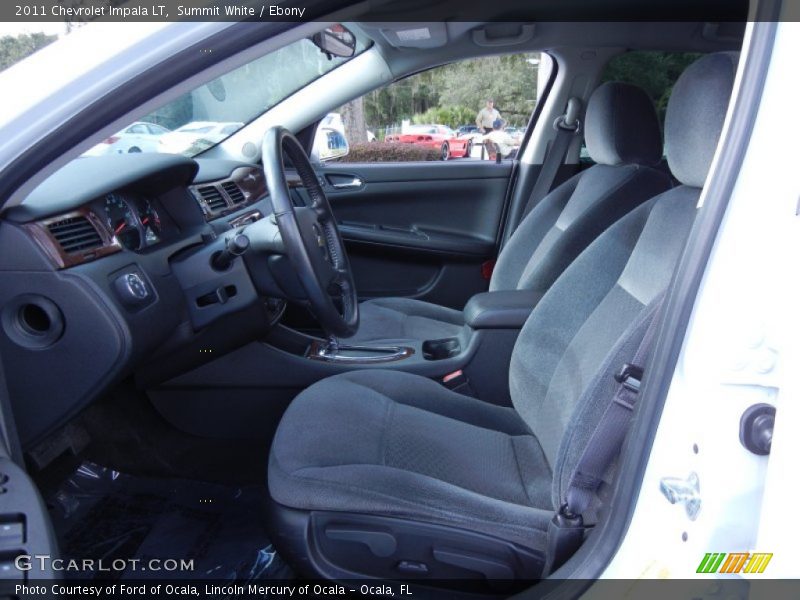 Summit White / Ebony 2011 Chevrolet Impala LT