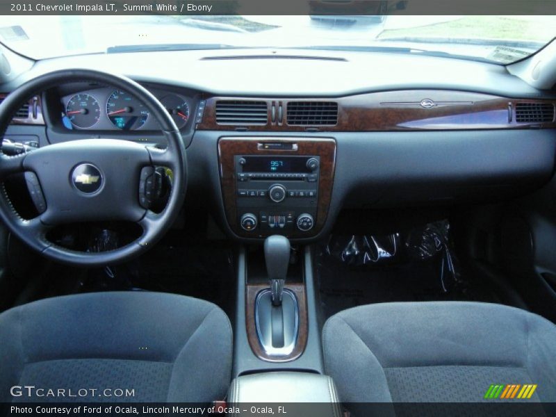Summit White / Ebony 2011 Chevrolet Impala LT