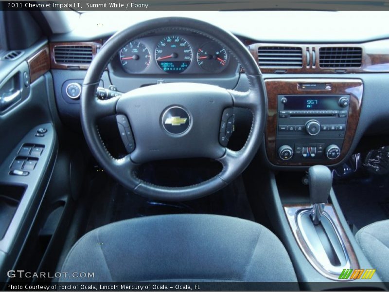 Summit White / Ebony 2011 Chevrolet Impala LT