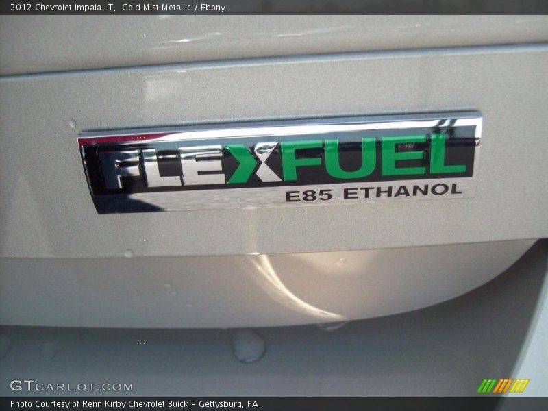 Gold Mist Metallic / Ebony 2012 Chevrolet Impala LT