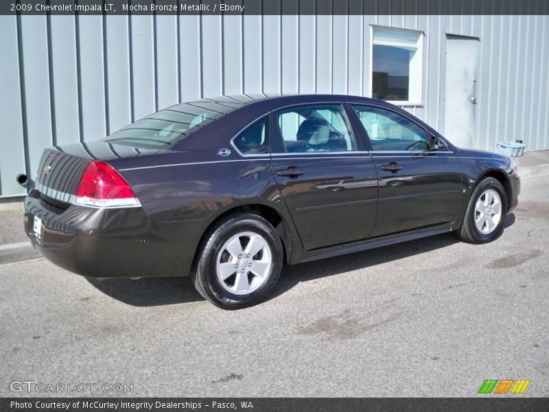 Mocha Bronze Metallic / Ebony 2009 Chevrolet Impala LT