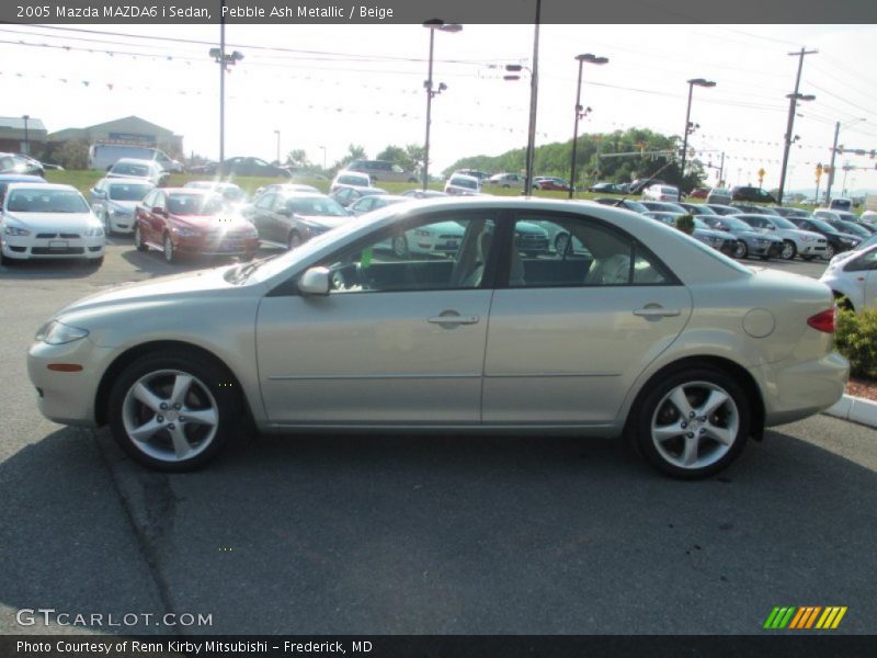Pebble Ash Metallic / Beige 2005 Mazda MAZDA6 i Sedan
