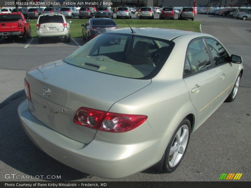 Pebble Ash Metallic / Beige 2005 Mazda MAZDA6 i Sedan