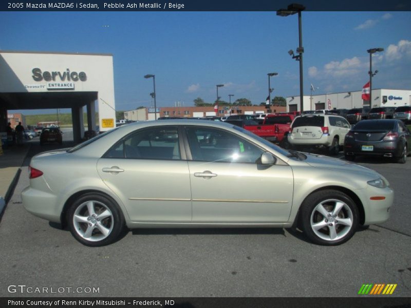 Pebble Ash Metallic / Beige 2005 Mazda MAZDA6 i Sedan