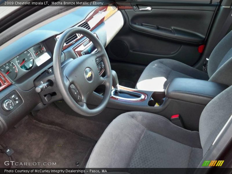 Mocha Bronze Metallic / Ebony 2009 Chevrolet Impala LT