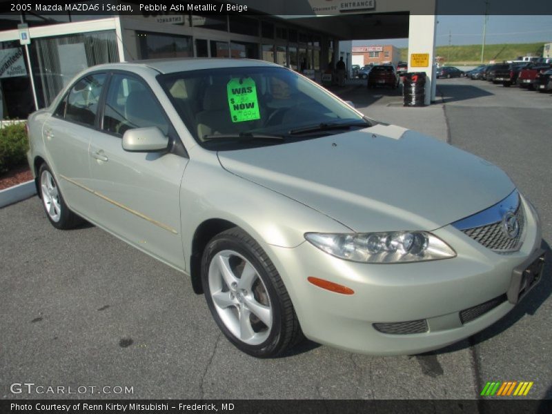 Pebble Ash Metallic / Beige 2005 Mazda MAZDA6 i Sedan