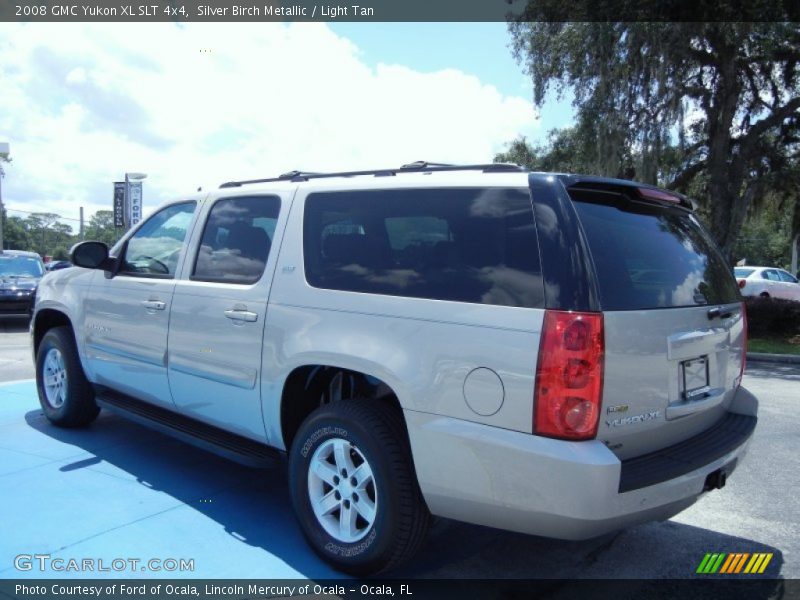 Silver Birch Metallic / Light Tan 2008 GMC Yukon XL SLT 4x4