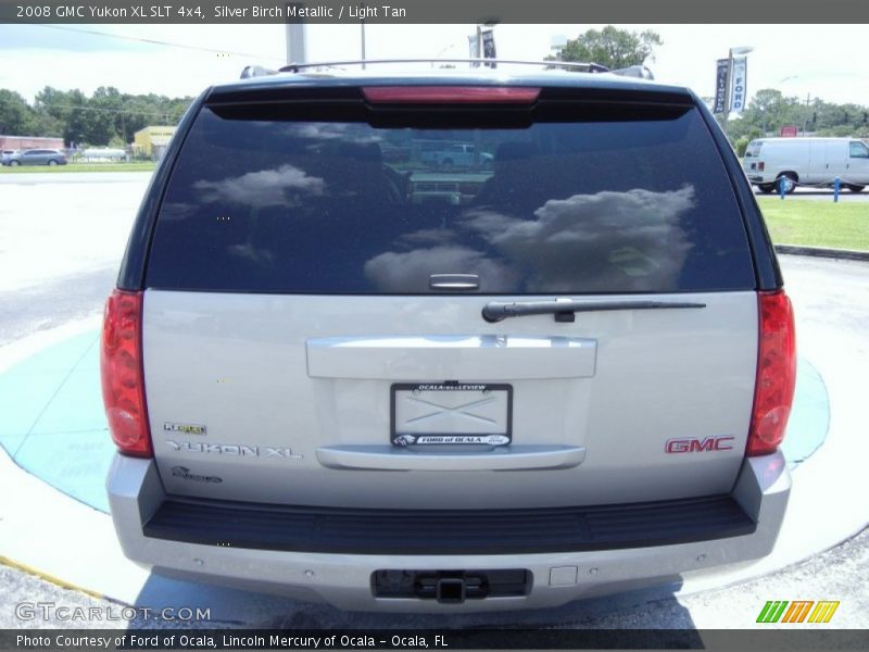 Silver Birch Metallic / Light Tan 2008 GMC Yukon XL SLT 4x4