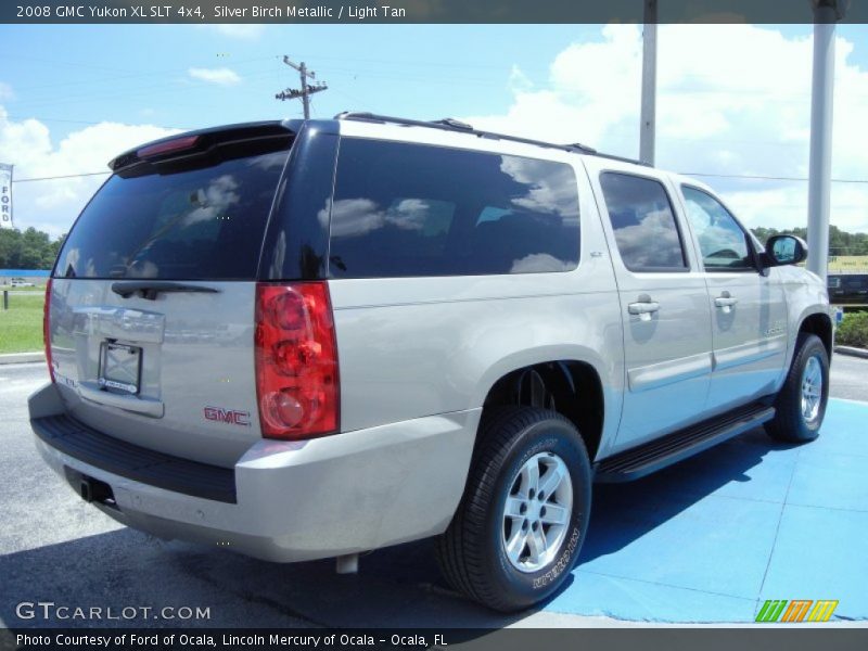 Silver Birch Metallic / Light Tan 2008 GMC Yukon XL SLT 4x4