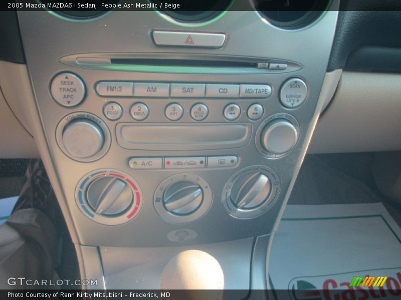 Pebble Ash Metallic / Beige 2005 Mazda MAZDA6 i Sedan