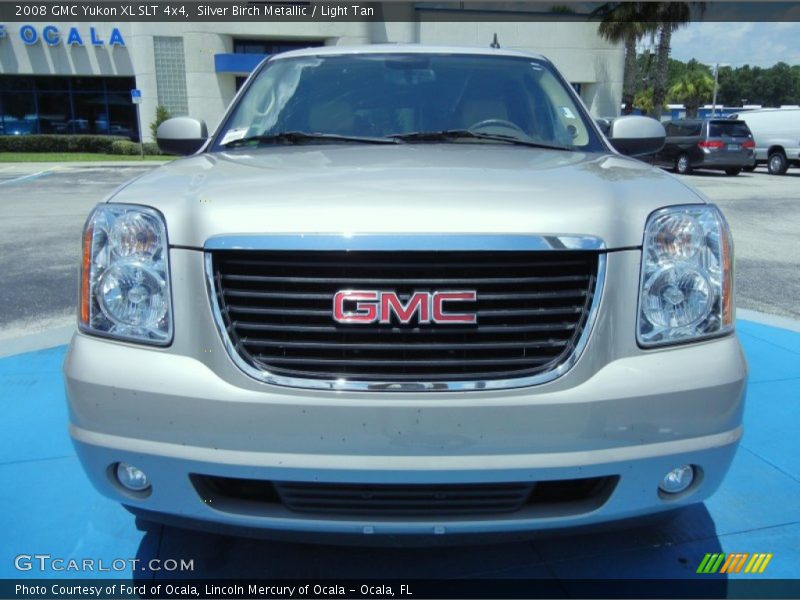 Silver Birch Metallic / Light Tan 2008 GMC Yukon XL SLT 4x4