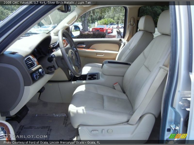Silver Birch Metallic / Light Tan 2008 GMC Yukon XL SLT 4x4