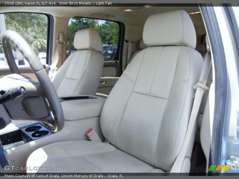 Silver Birch Metallic / Light Tan 2008 GMC Yukon XL SLT 4x4