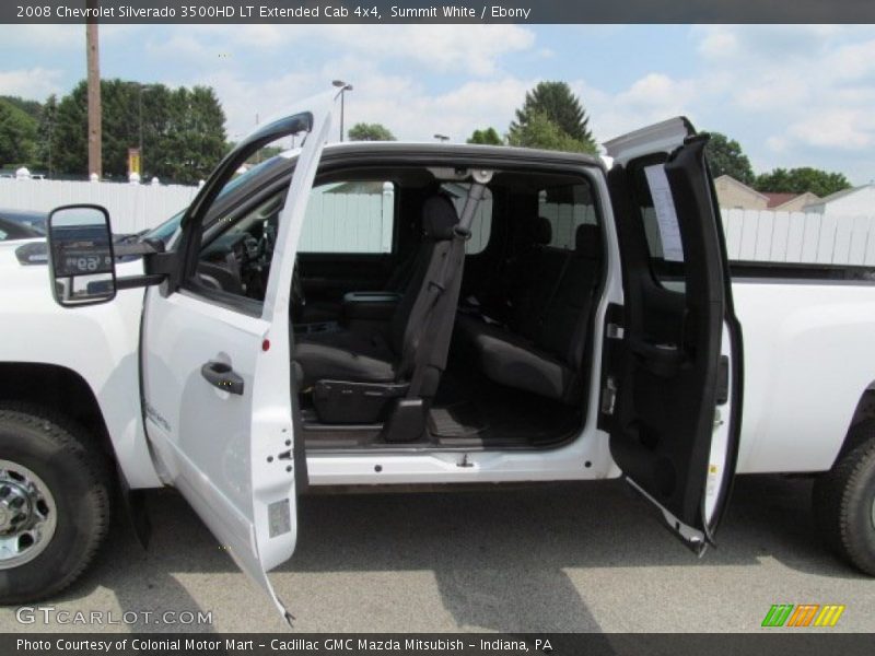 Summit White / Ebony 2008 Chevrolet Silverado 3500HD LT Extended Cab 4x4