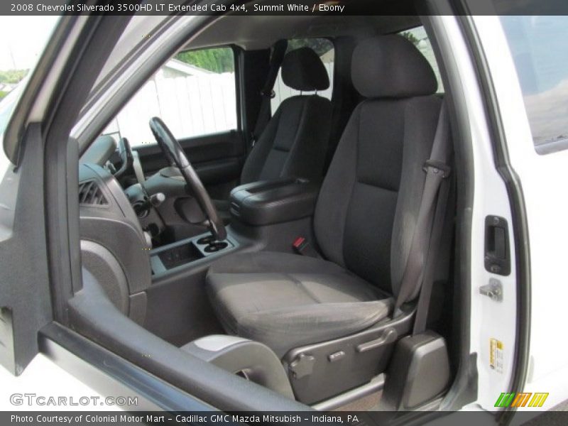 Summit White / Ebony 2008 Chevrolet Silverado 3500HD LT Extended Cab 4x4