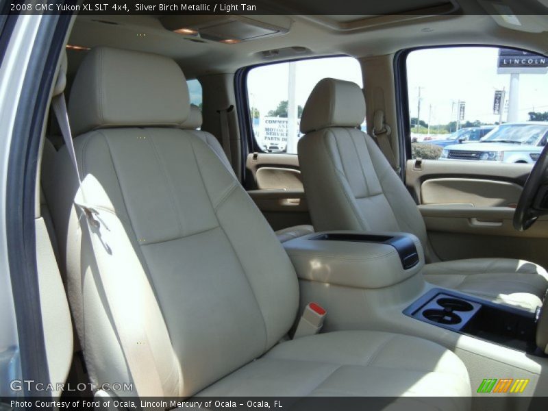 Silver Birch Metallic / Light Tan 2008 GMC Yukon XL SLT 4x4