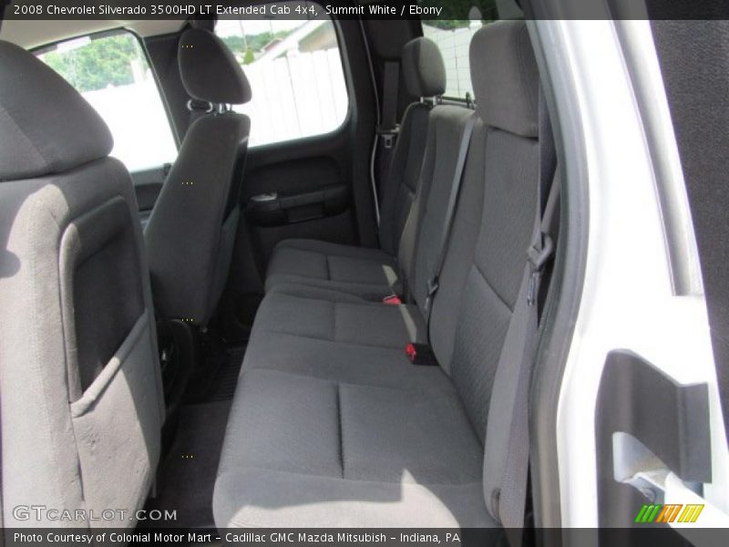 Summit White / Ebony 2008 Chevrolet Silverado 3500HD LT Extended Cab 4x4