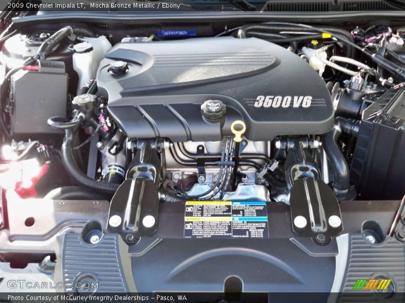Mocha Bronze Metallic / Ebony 2009 Chevrolet Impala LT