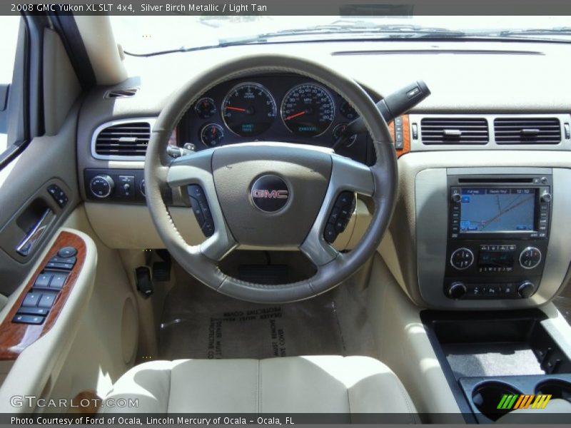 Silver Birch Metallic / Light Tan 2008 GMC Yukon XL SLT 4x4