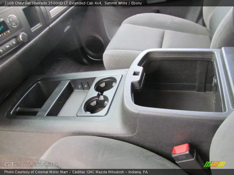Summit White / Ebony 2008 Chevrolet Silverado 3500HD LT Extended Cab 4x4