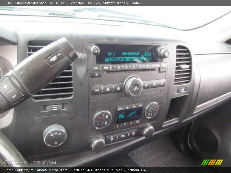 Summit White / Ebony 2008 Chevrolet Silverado 3500HD LT Extended Cab 4x4