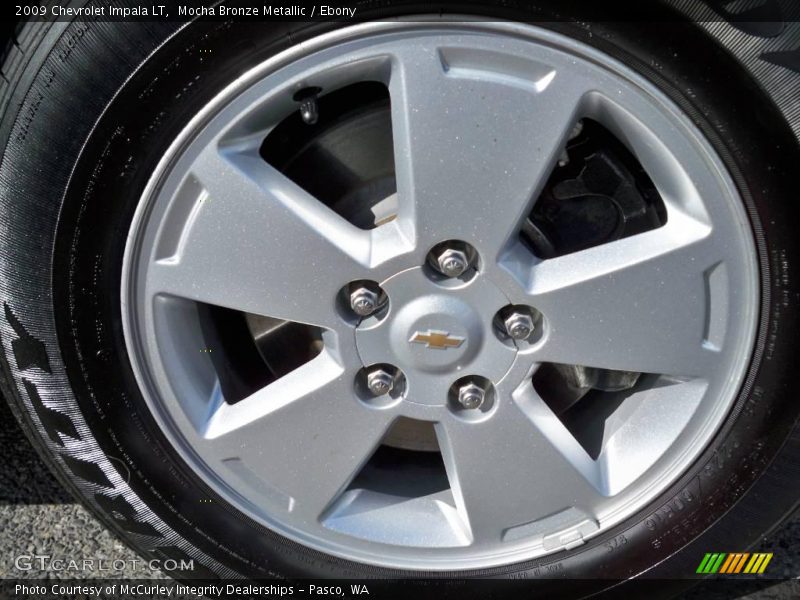 Mocha Bronze Metallic / Ebony 2009 Chevrolet Impala LT