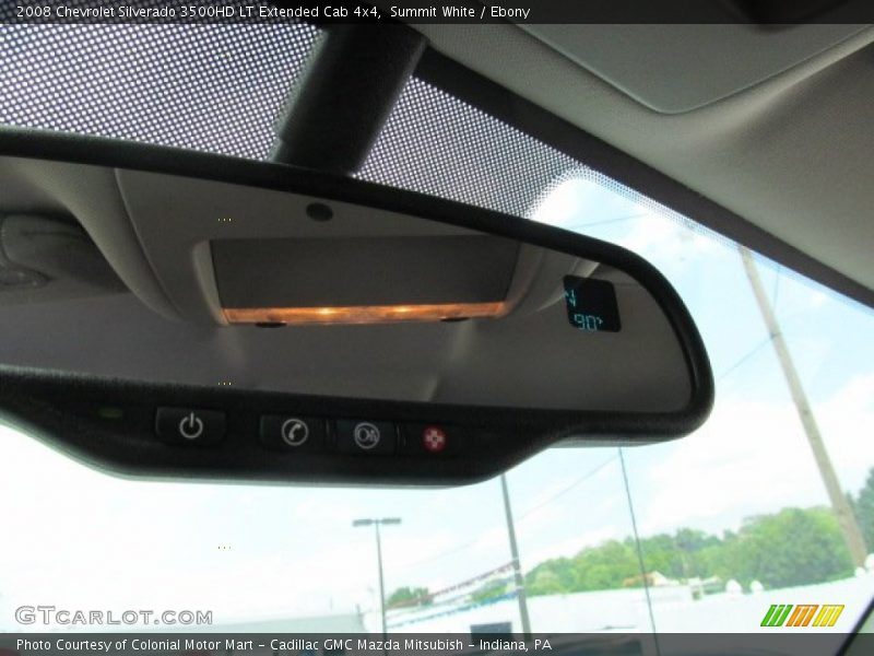 Summit White / Ebony 2008 Chevrolet Silverado 3500HD LT Extended Cab 4x4