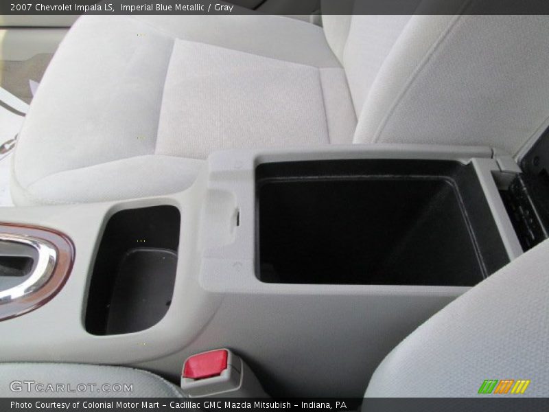 Imperial Blue Metallic / Gray 2007 Chevrolet Impala LS