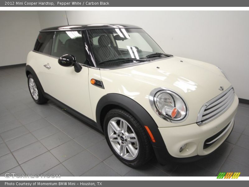 Pepper White / Carbon Black 2012 Mini Cooper Hardtop