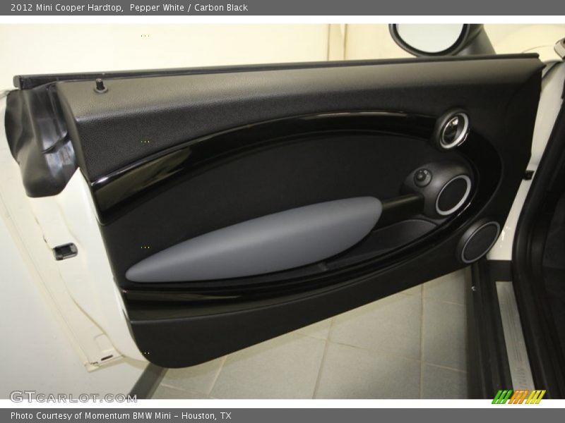 Pepper White / Carbon Black 2012 Mini Cooper Hardtop