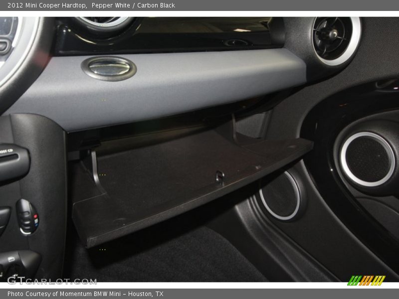 Pepper White / Carbon Black 2012 Mini Cooper Hardtop