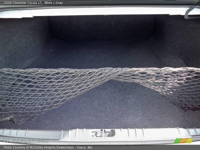 White / Gray 2009 Chevrolet Impala LT