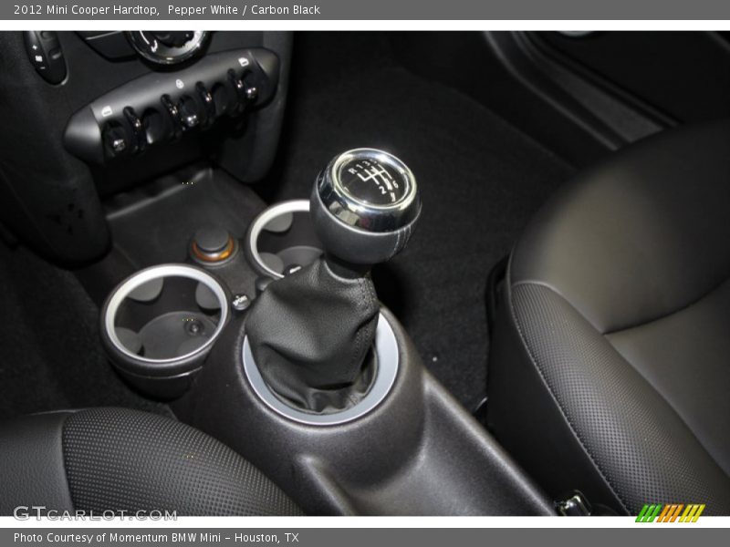 Pepper White / Carbon Black 2012 Mini Cooper Hardtop