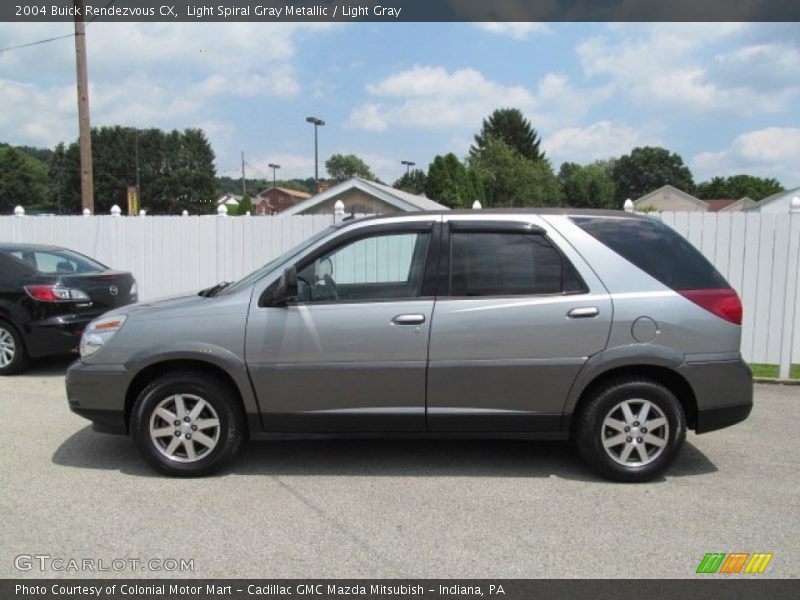 Light Spiral Gray Metallic / Light Gray 2004 Buick Rendezvous CX