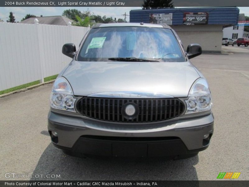 Light Spiral Gray Metallic / Light Gray 2004 Buick Rendezvous CX
