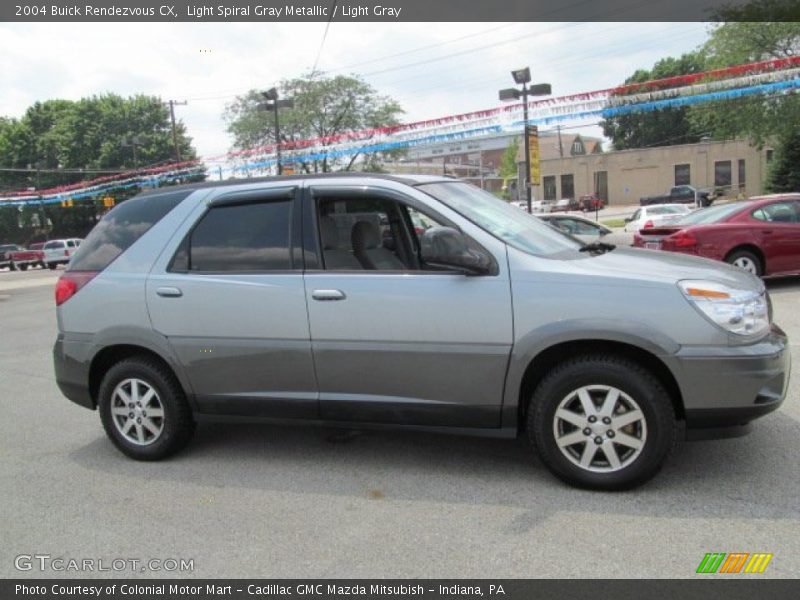 Light Spiral Gray Metallic / Light Gray 2004 Buick Rendezvous CX