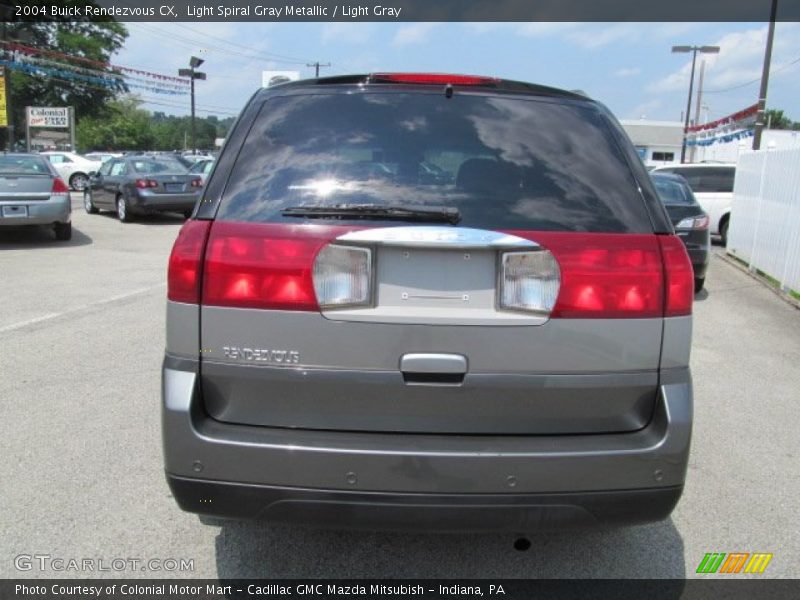 Light Spiral Gray Metallic / Light Gray 2004 Buick Rendezvous CX