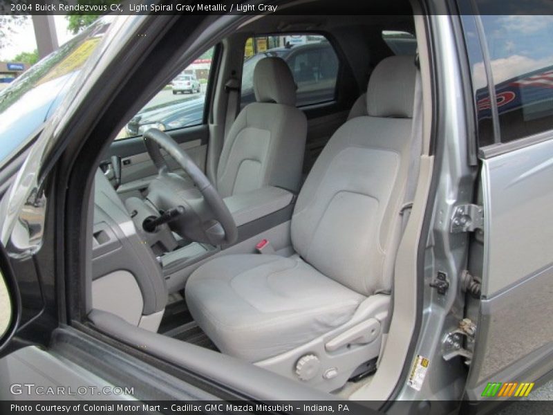 Light Spiral Gray Metallic / Light Gray 2004 Buick Rendezvous CX