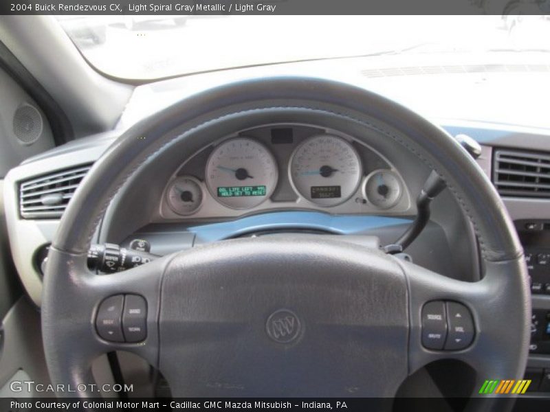 Light Spiral Gray Metallic / Light Gray 2004 Buick Rendezvous CX